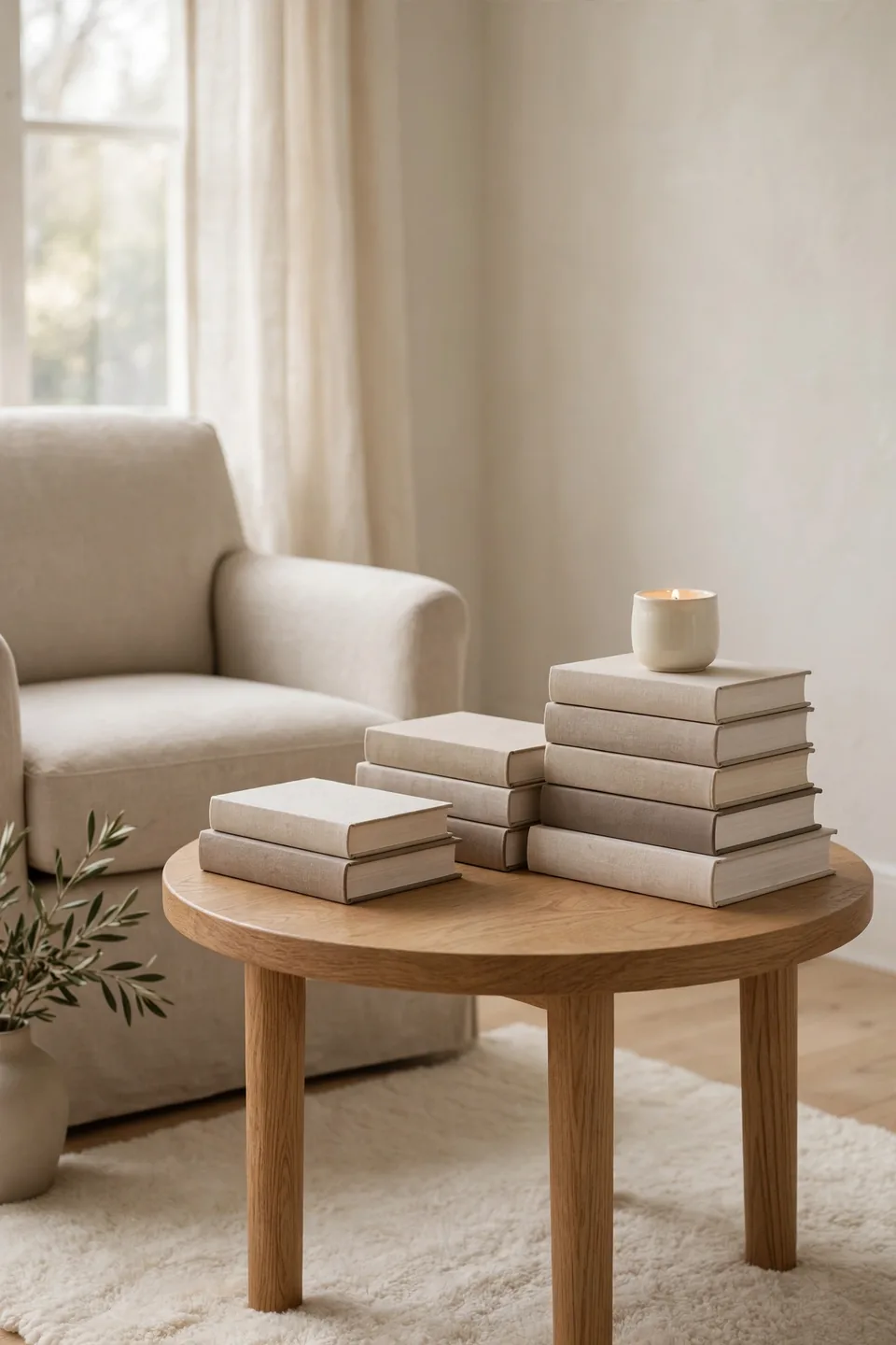 Styled Book Stacks