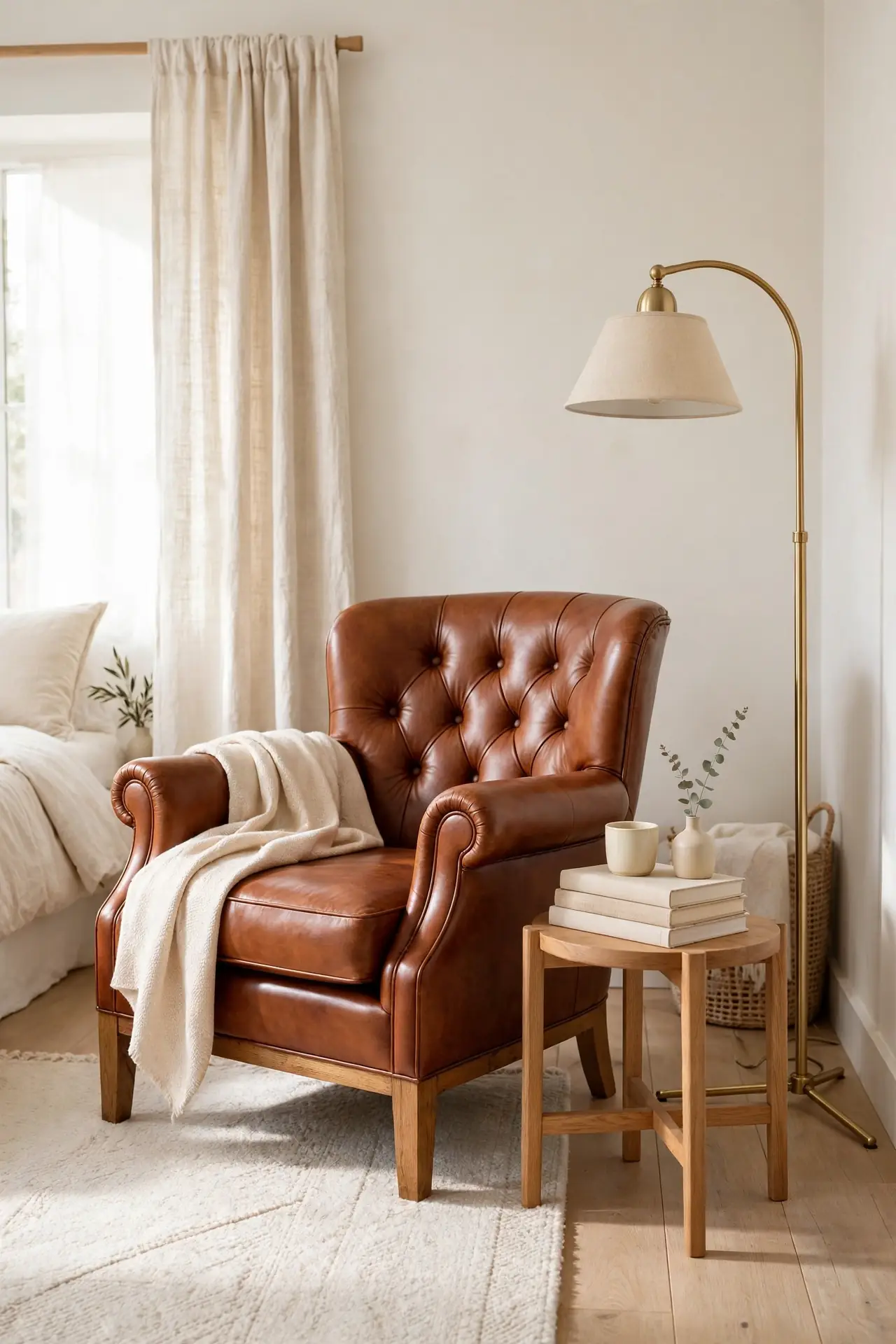 Leather Club Chair