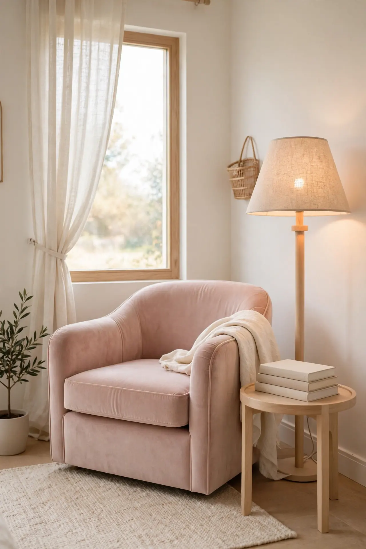 Velvet Armchair Retreat