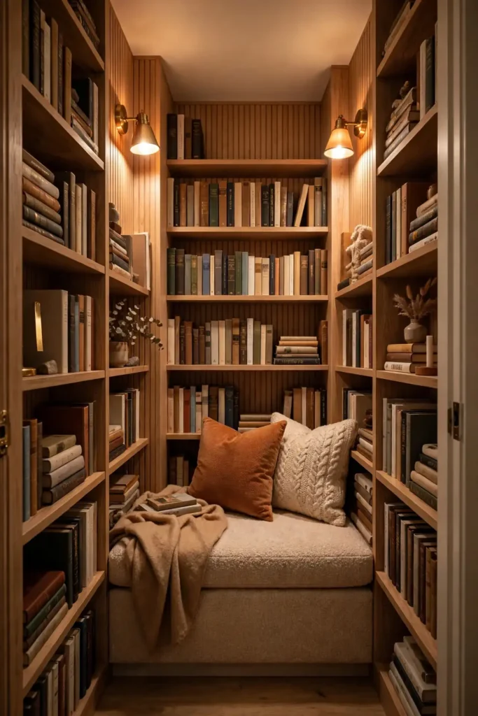 Closet Turned Library