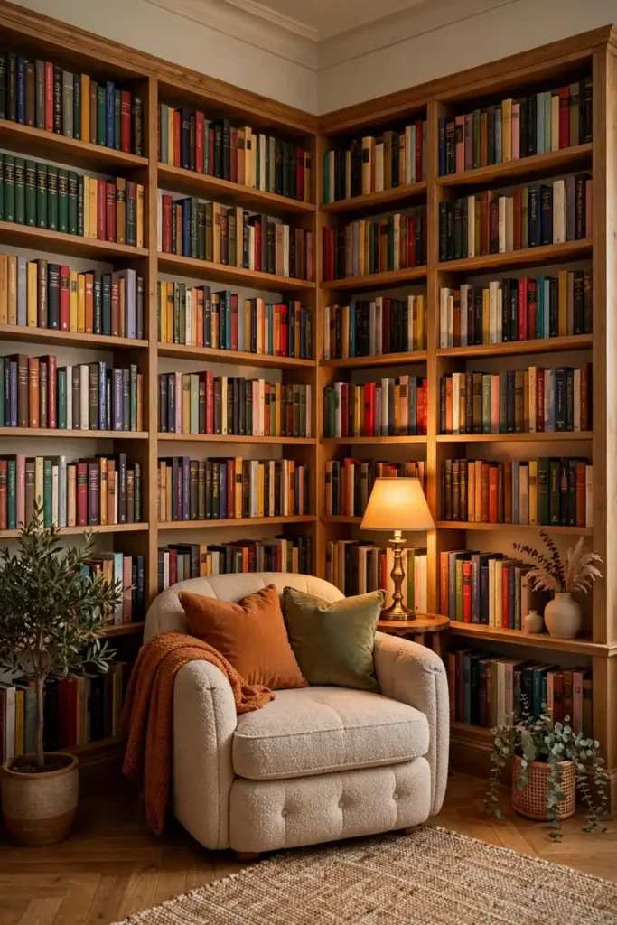 Corner Bookshelf Wrap
