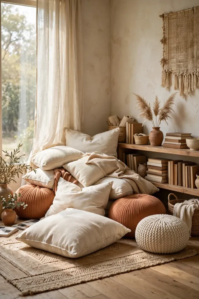 Floor Cushion Pile