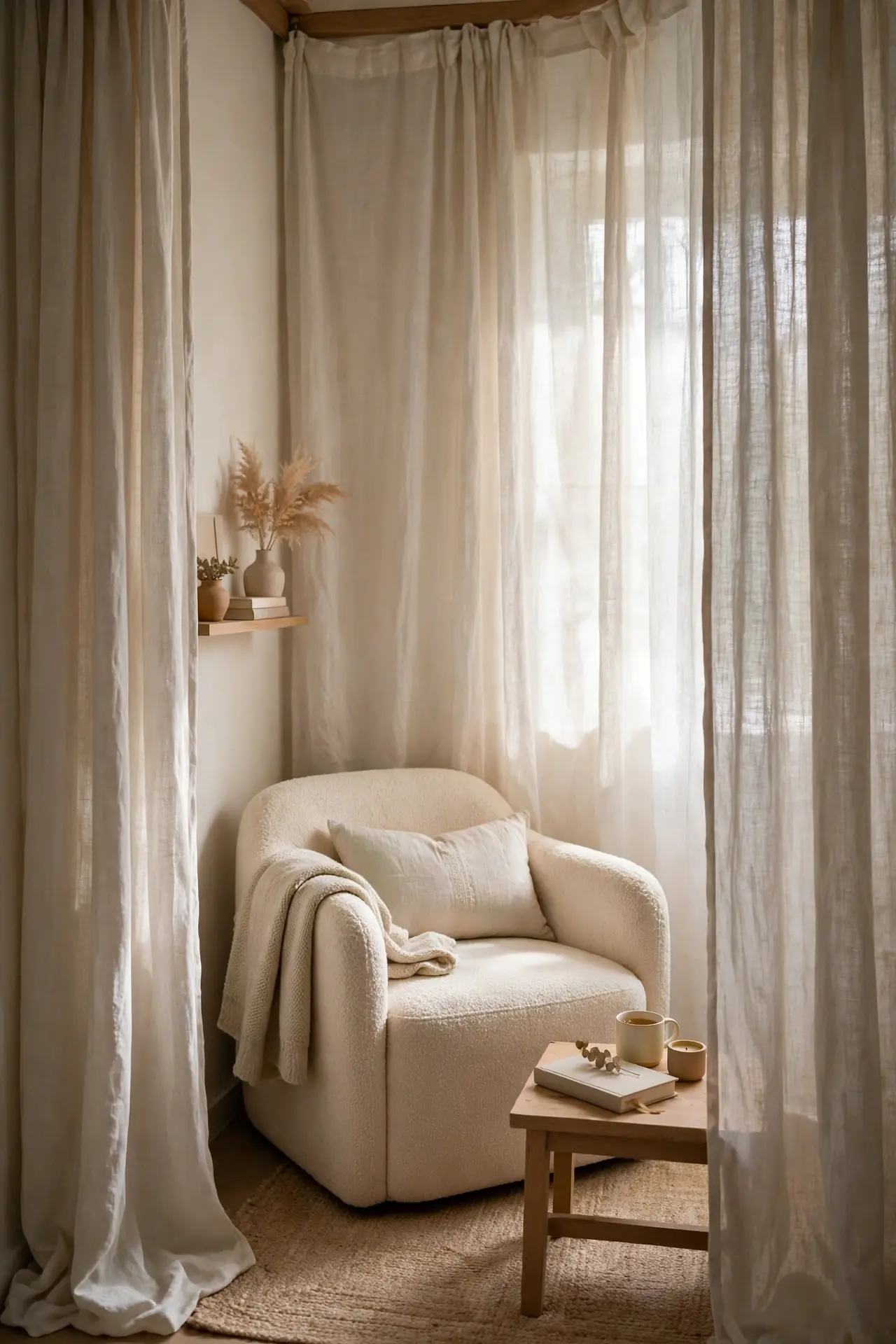 Curtain Privacy Nook