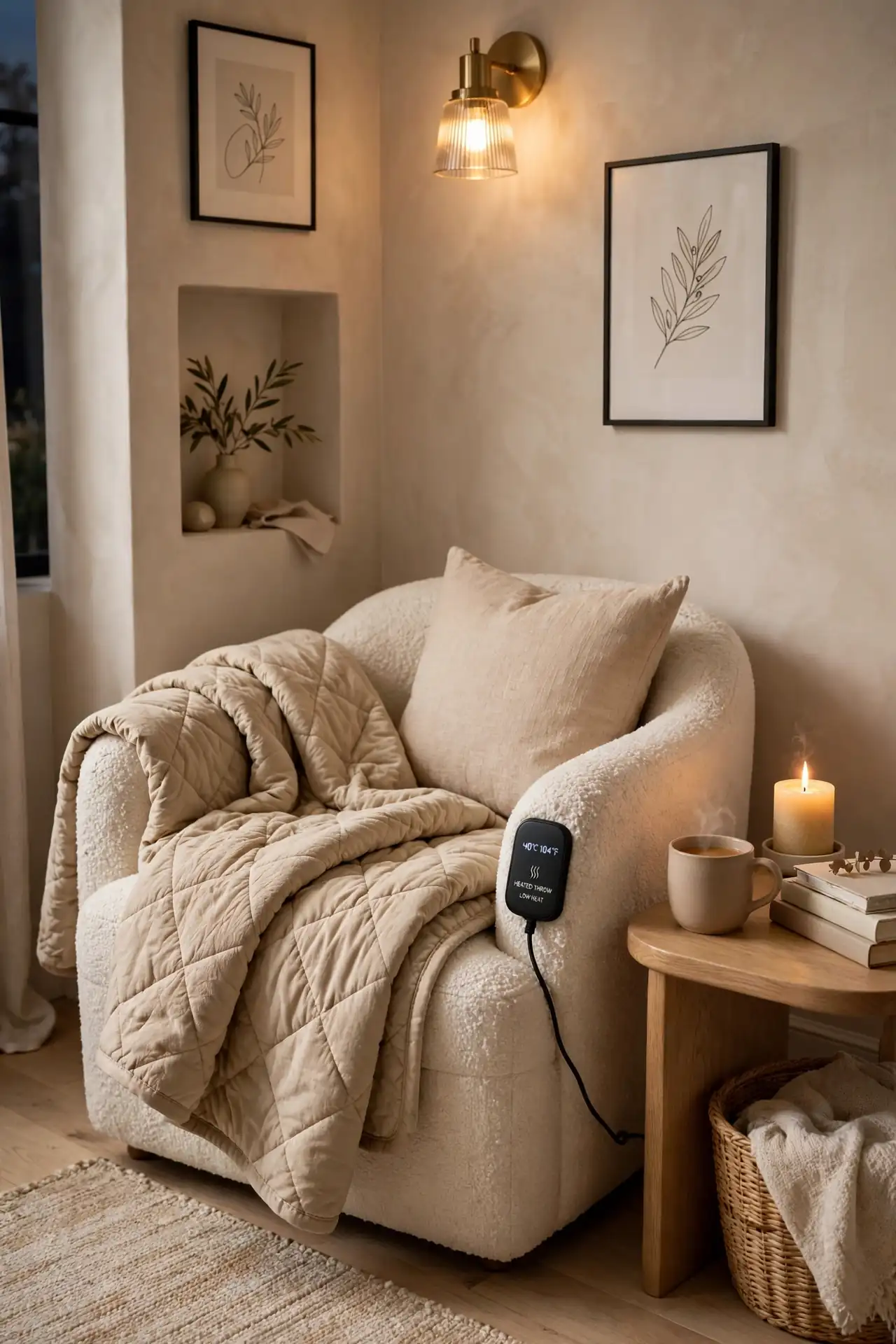 Heated Throw Luxury
