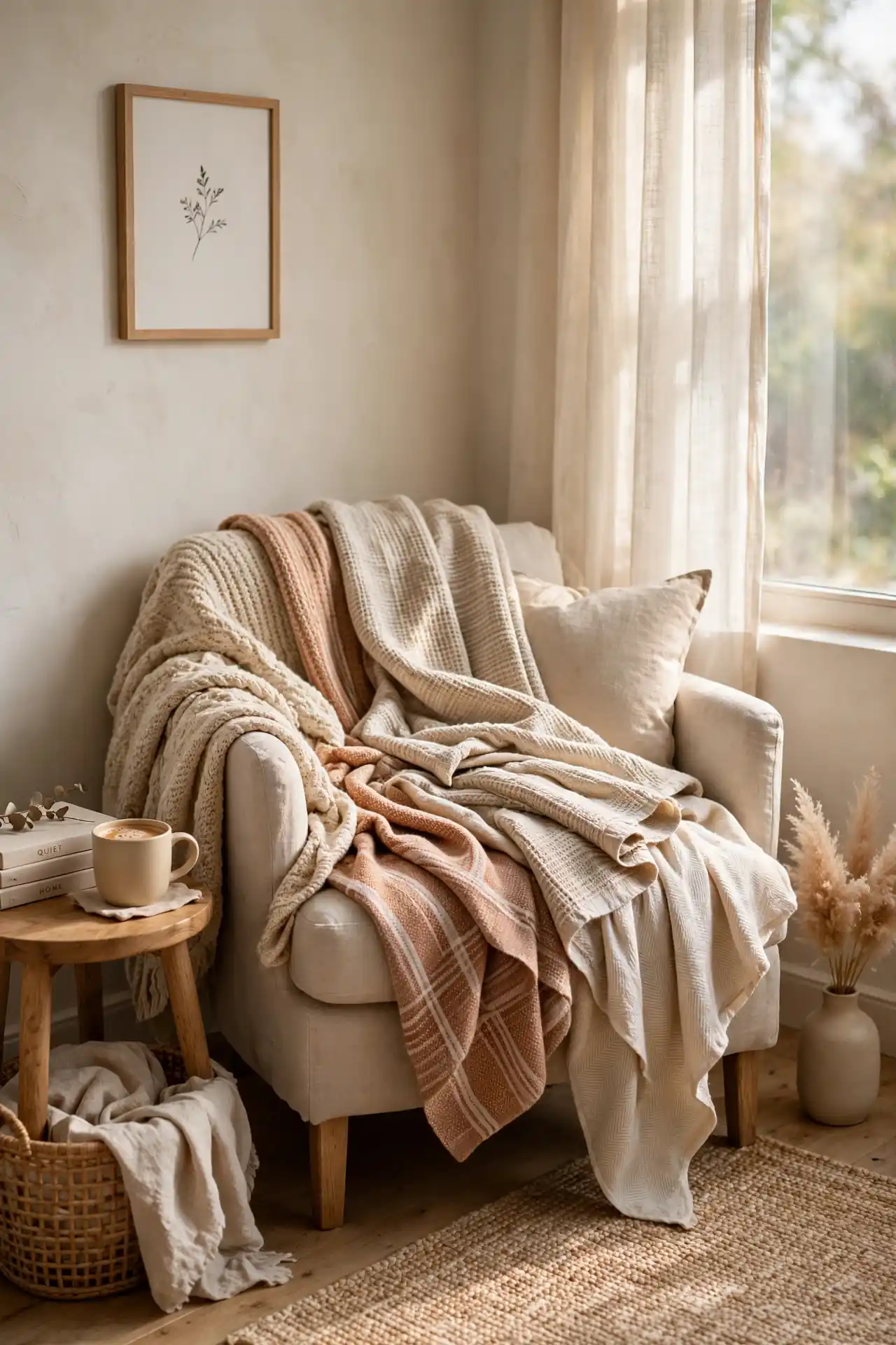 Throw Blanket Layers