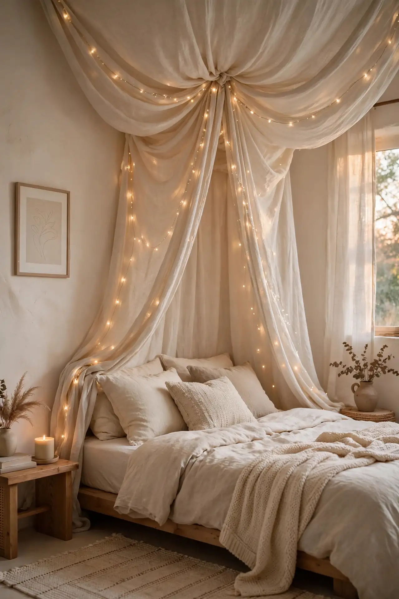 Dreamy Ceiling Drapes