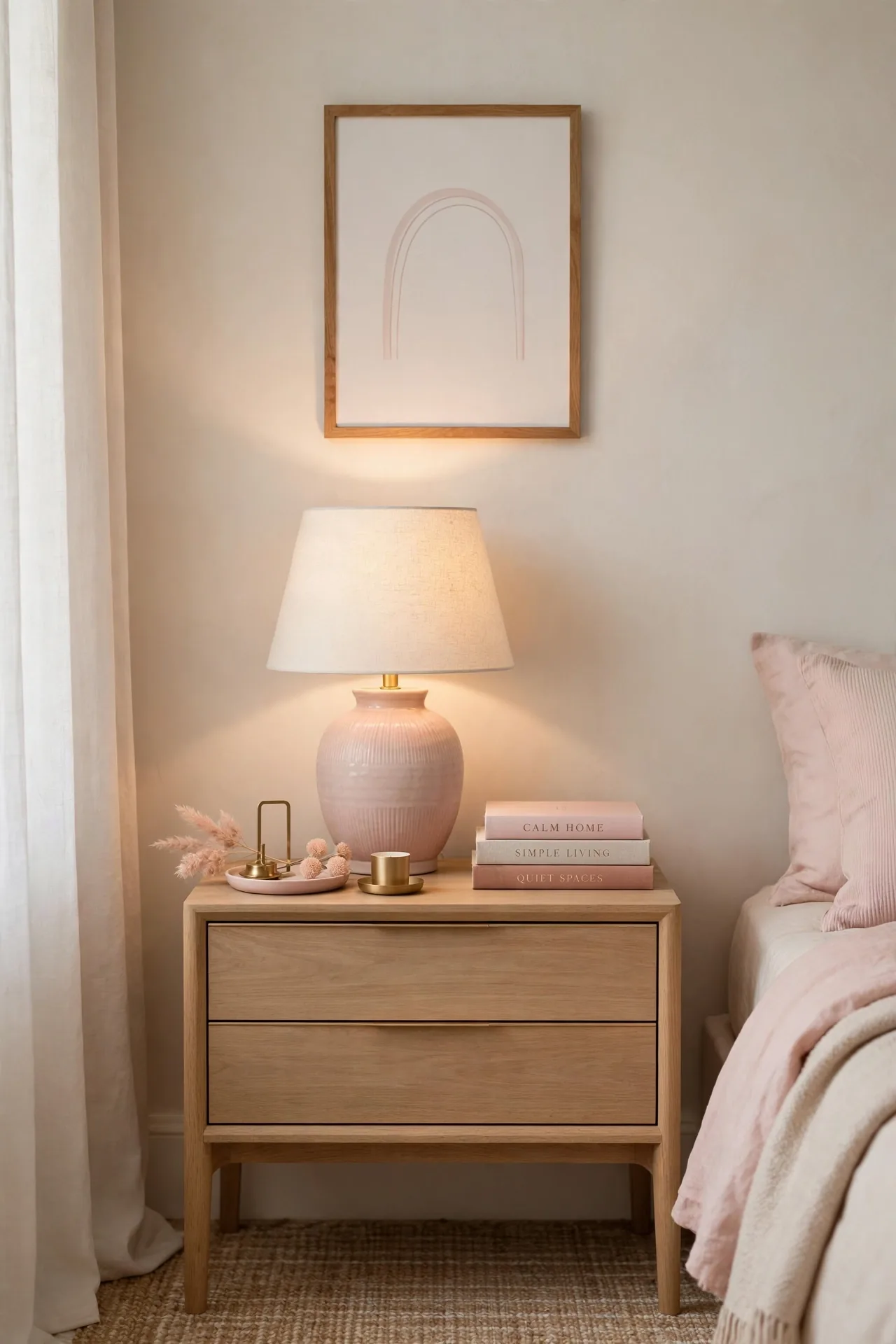 Elegant Bedside Duo