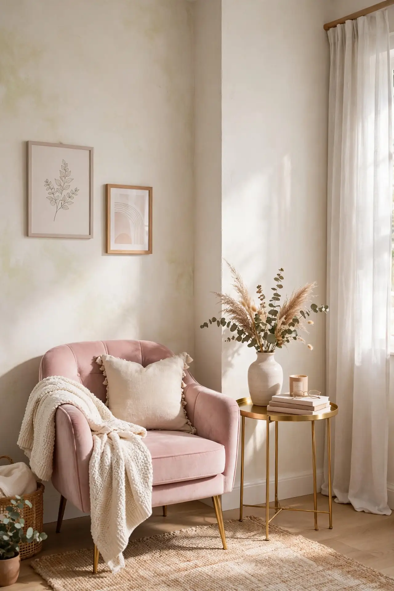 Velvet Accent Chair
