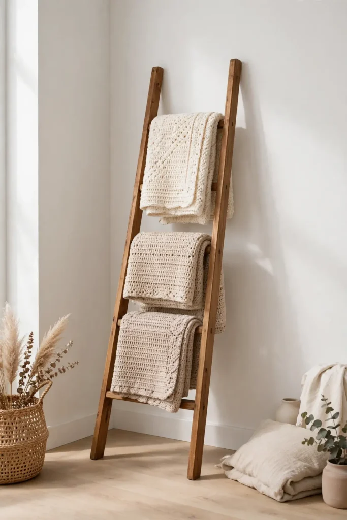 Blanket Ladder Display