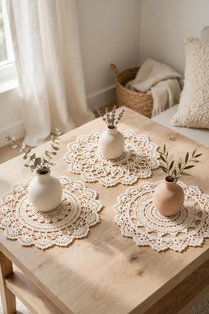Doily Table Accents