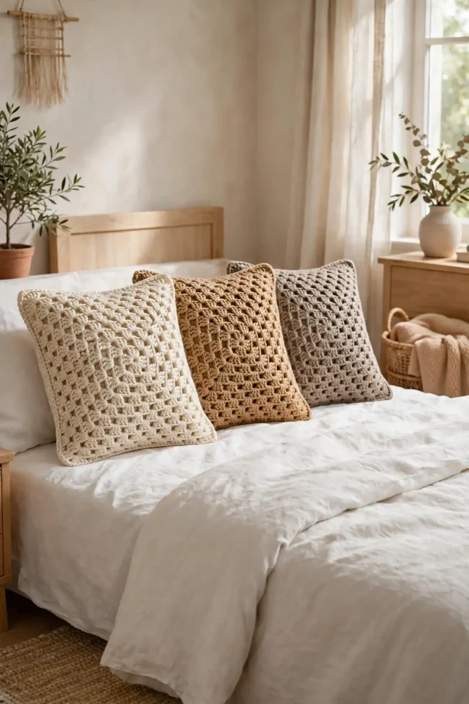 Granny Square Pillows