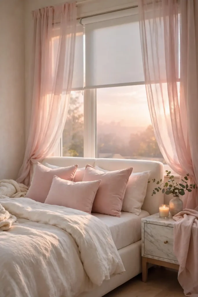 Blush Sheer Layers
