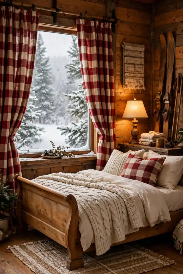 Plaid Flannel Drapes