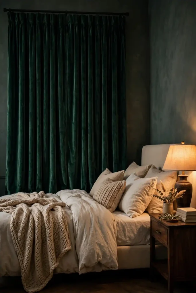 Velvet Blockout Drapes