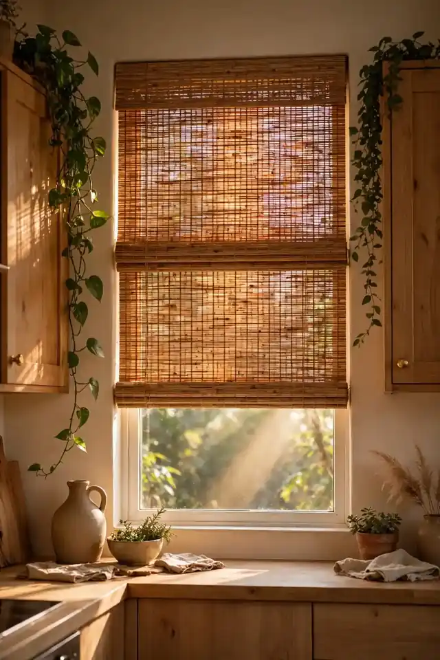 Bamboo Woven Shades