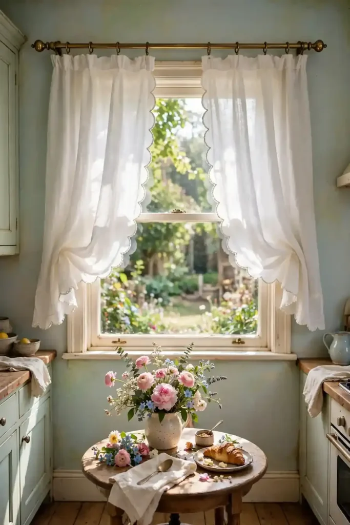 Scalloped Edge Curtains