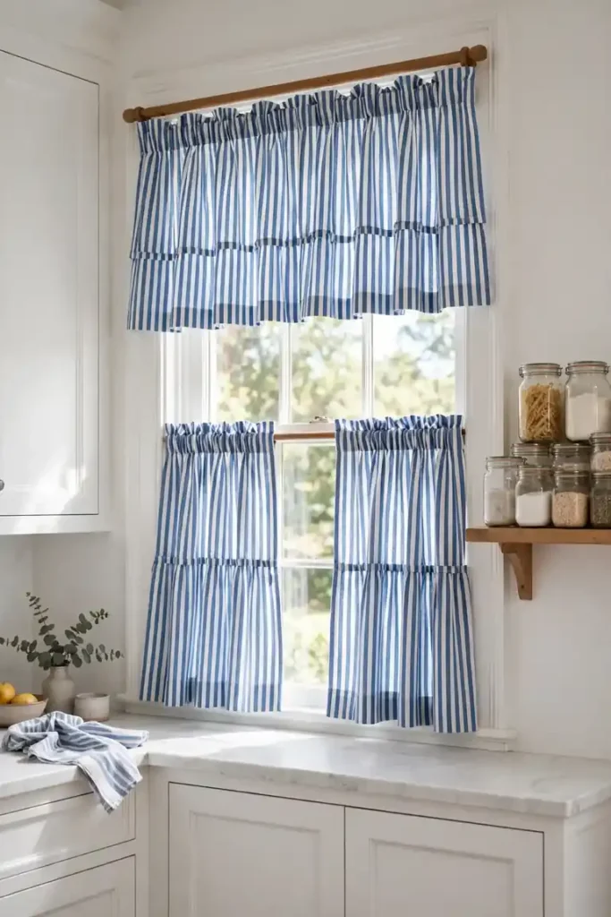 Striped Cotton Tiers