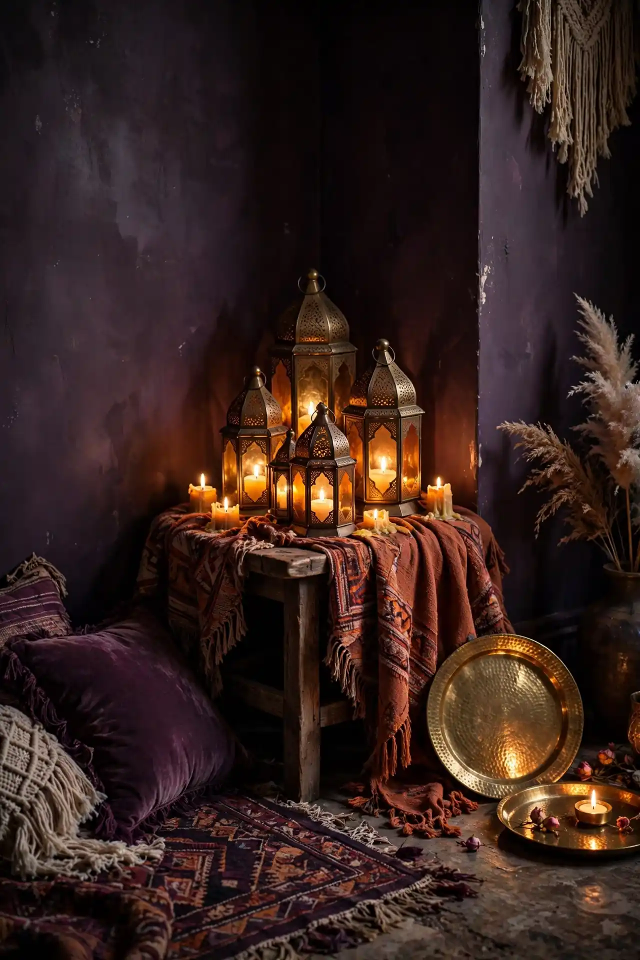 Amber Lantern Glow