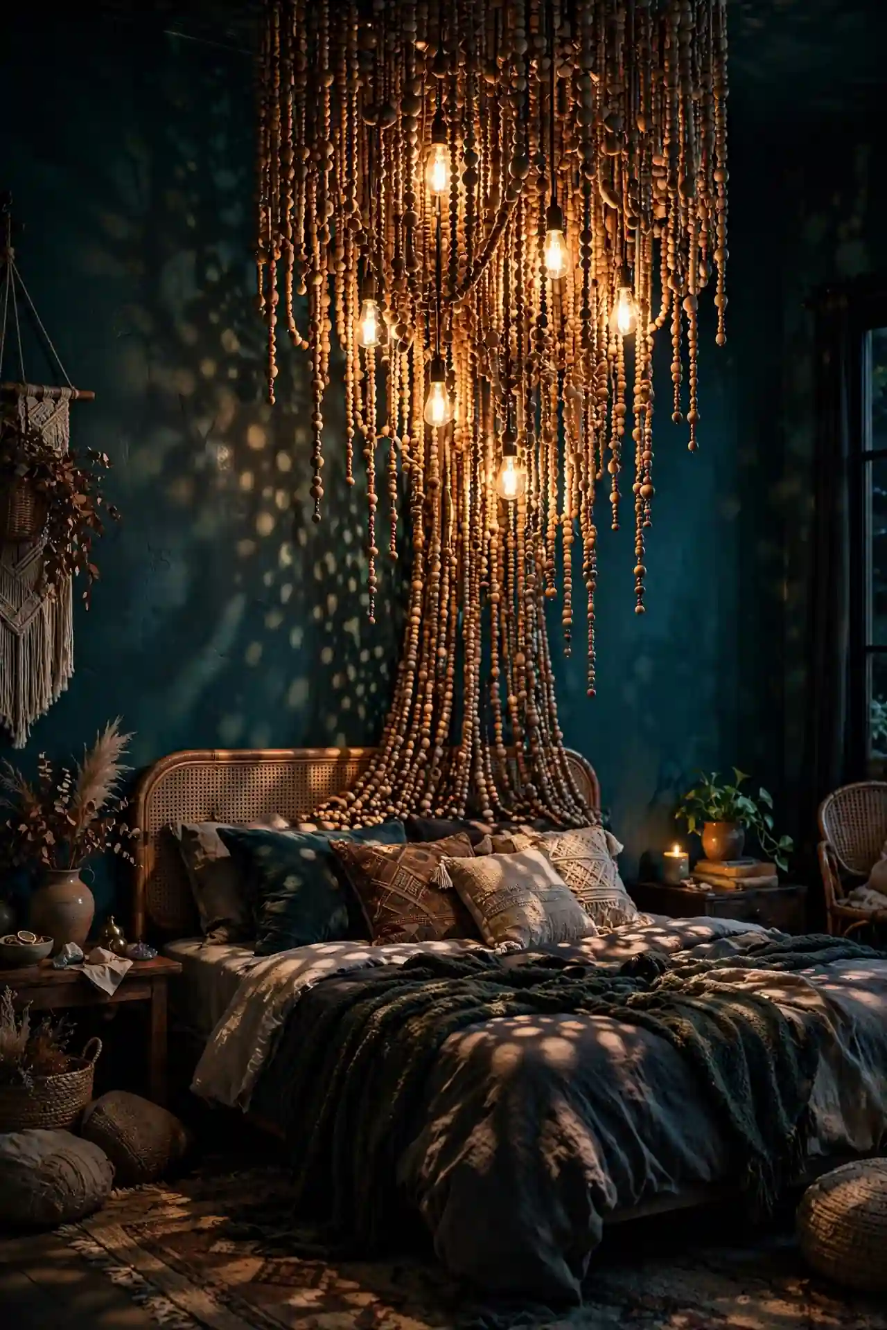 Beaded Chandelier Drama
