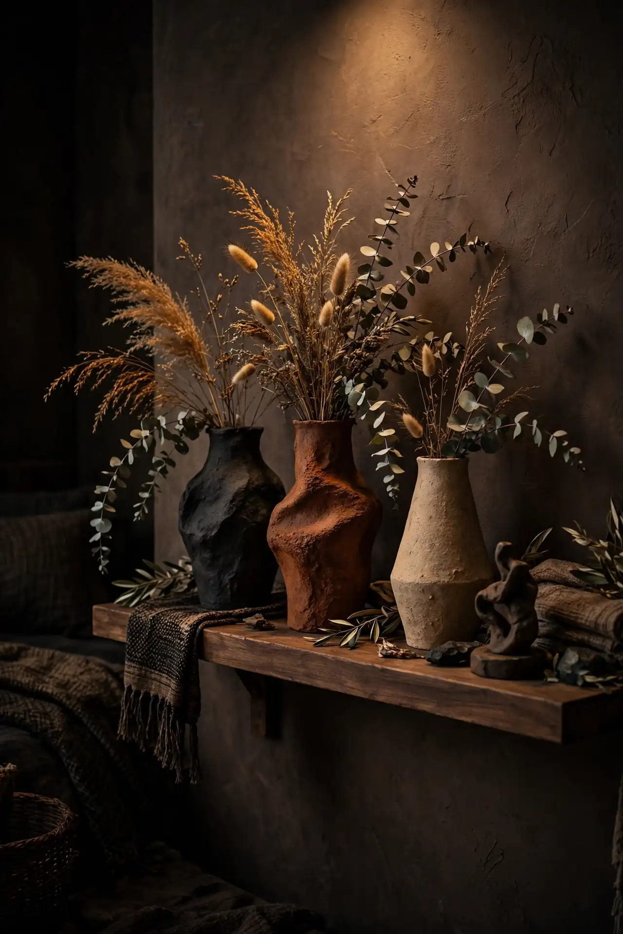 Earthy Ceramic Vases