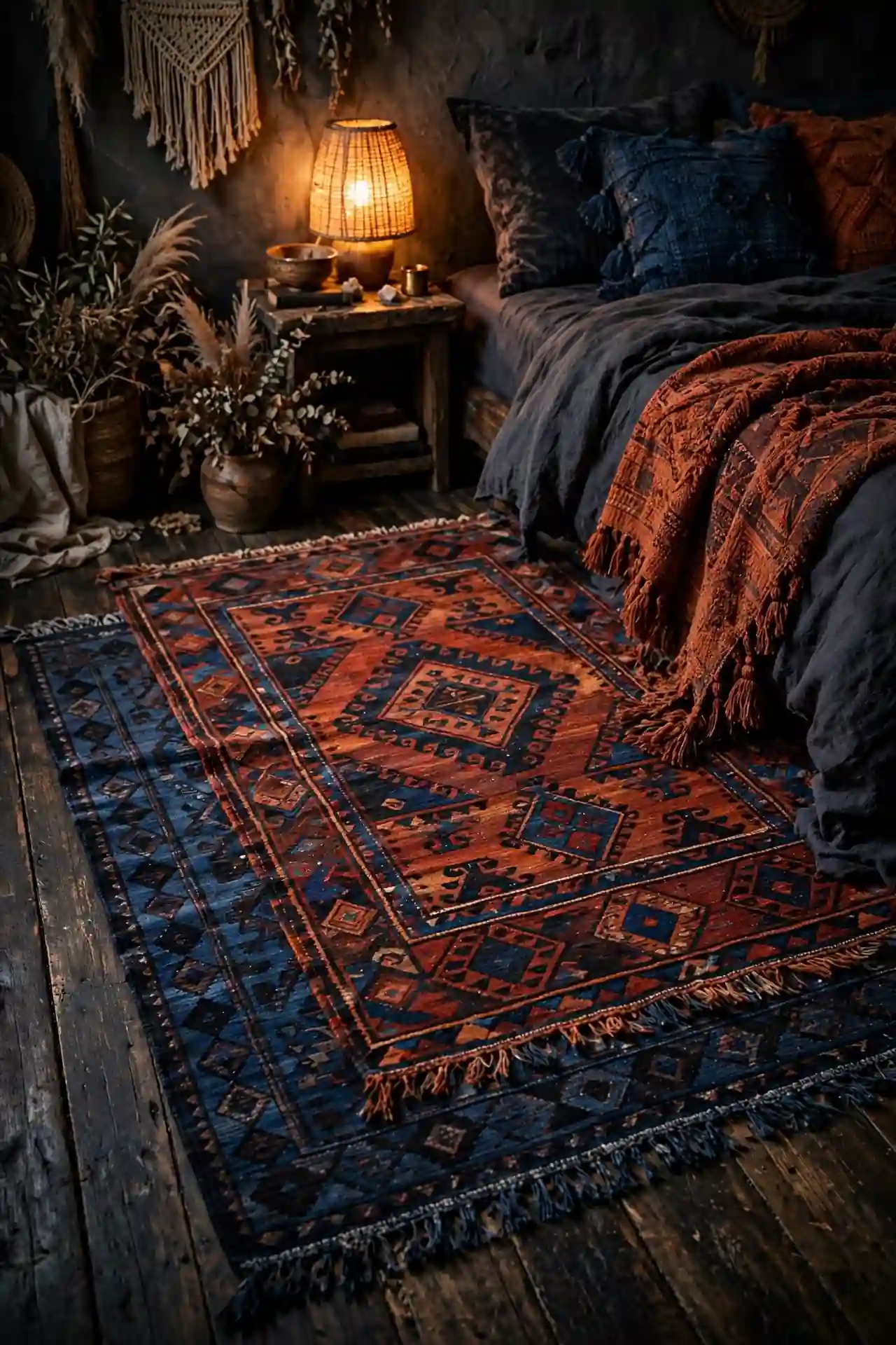 Layered Kilim Rugs