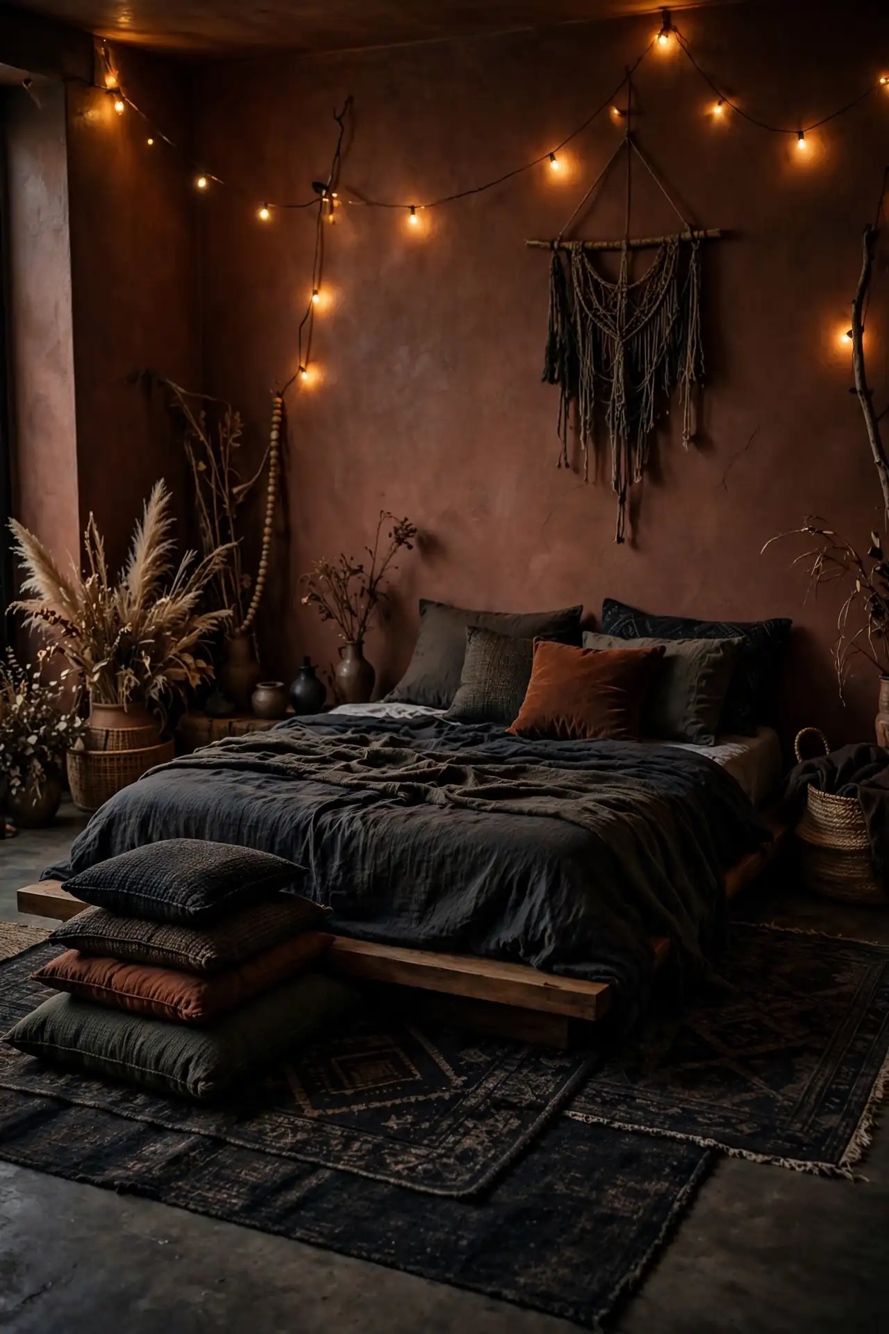 Low Platform Bed
