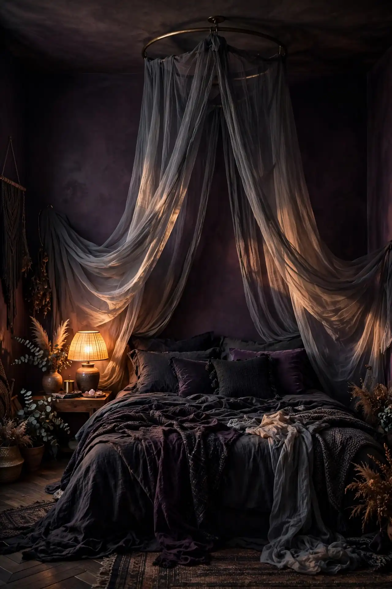 Sheer Canopy Drapes