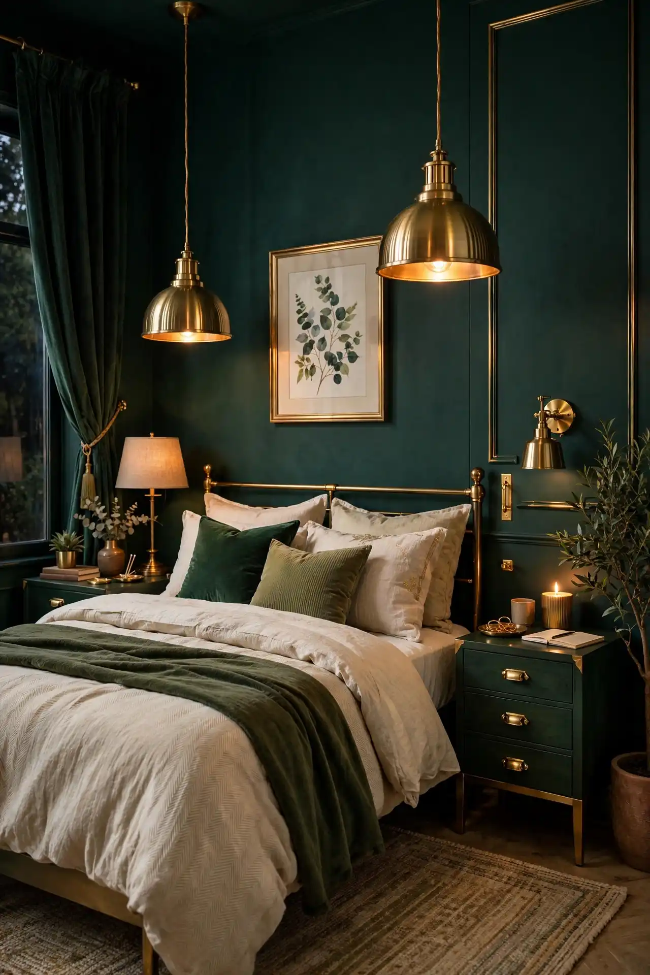 Green and Brass Mix