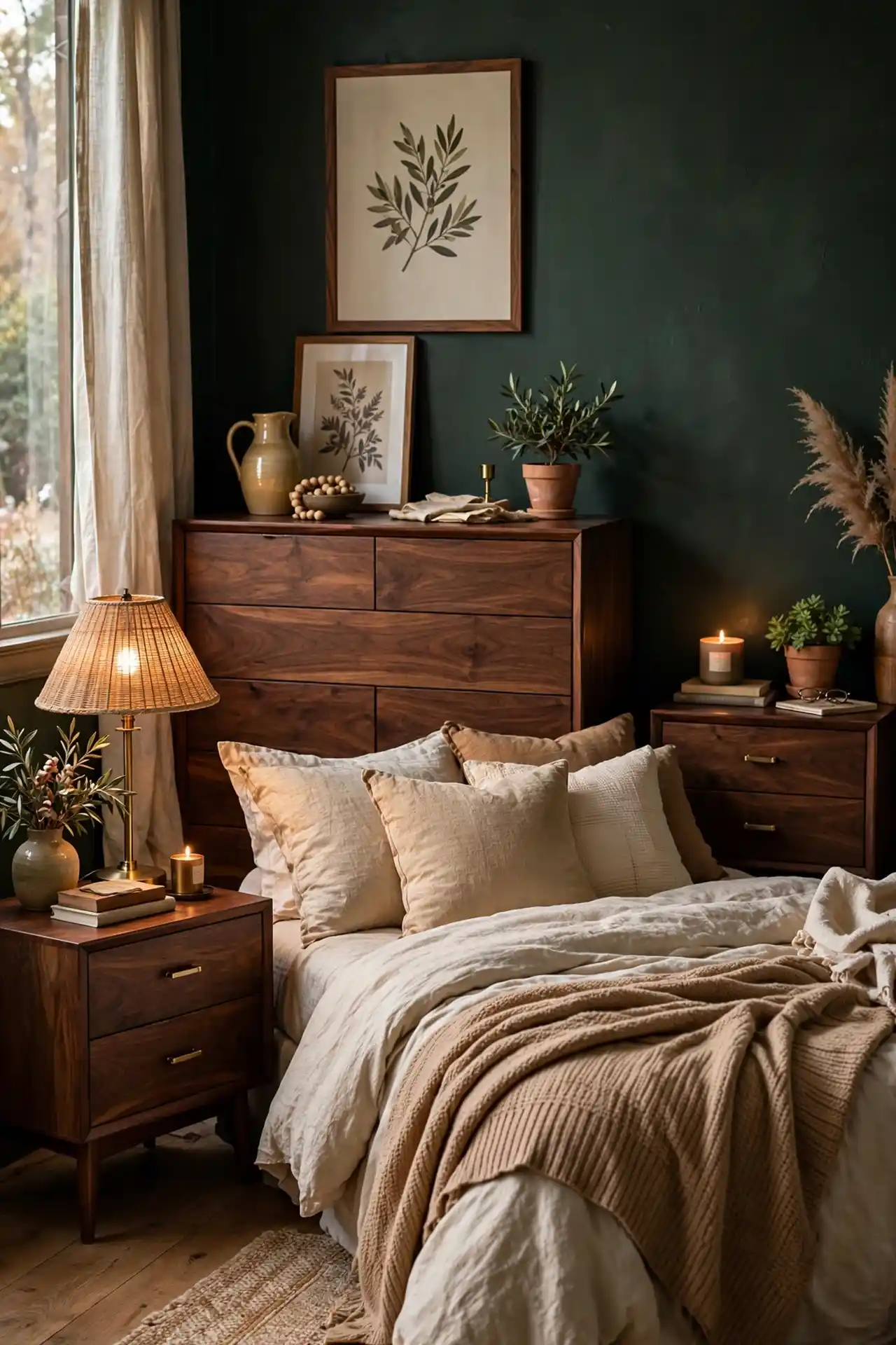Walnut Wood Contrast