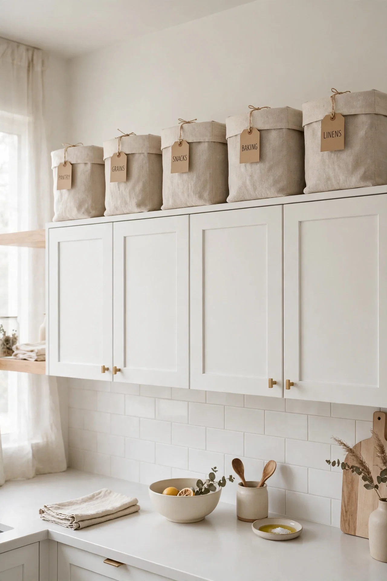 Neutral Linen Baskets