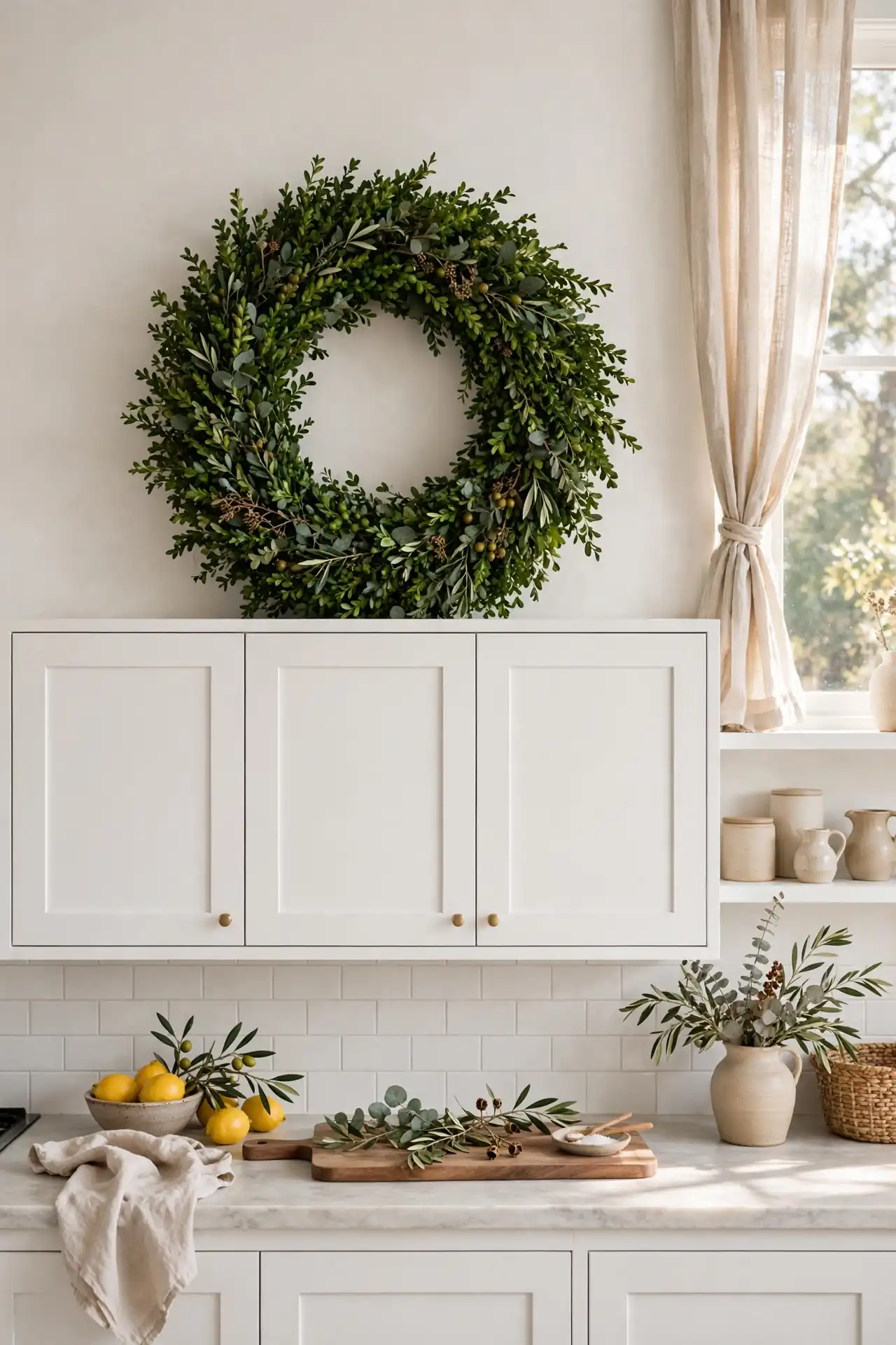 Seasonal Wreath Feature