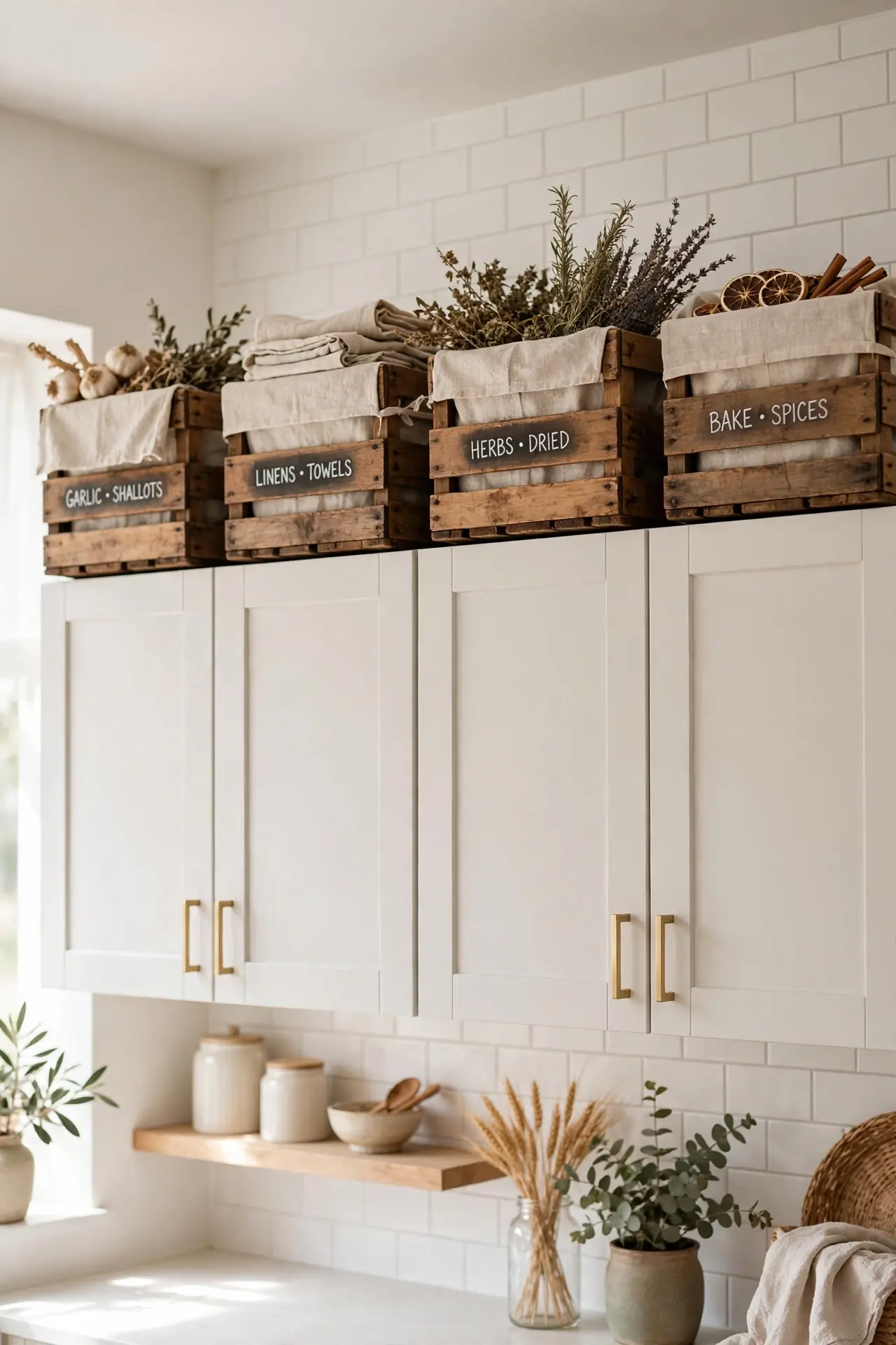 Wooden Crate Storage