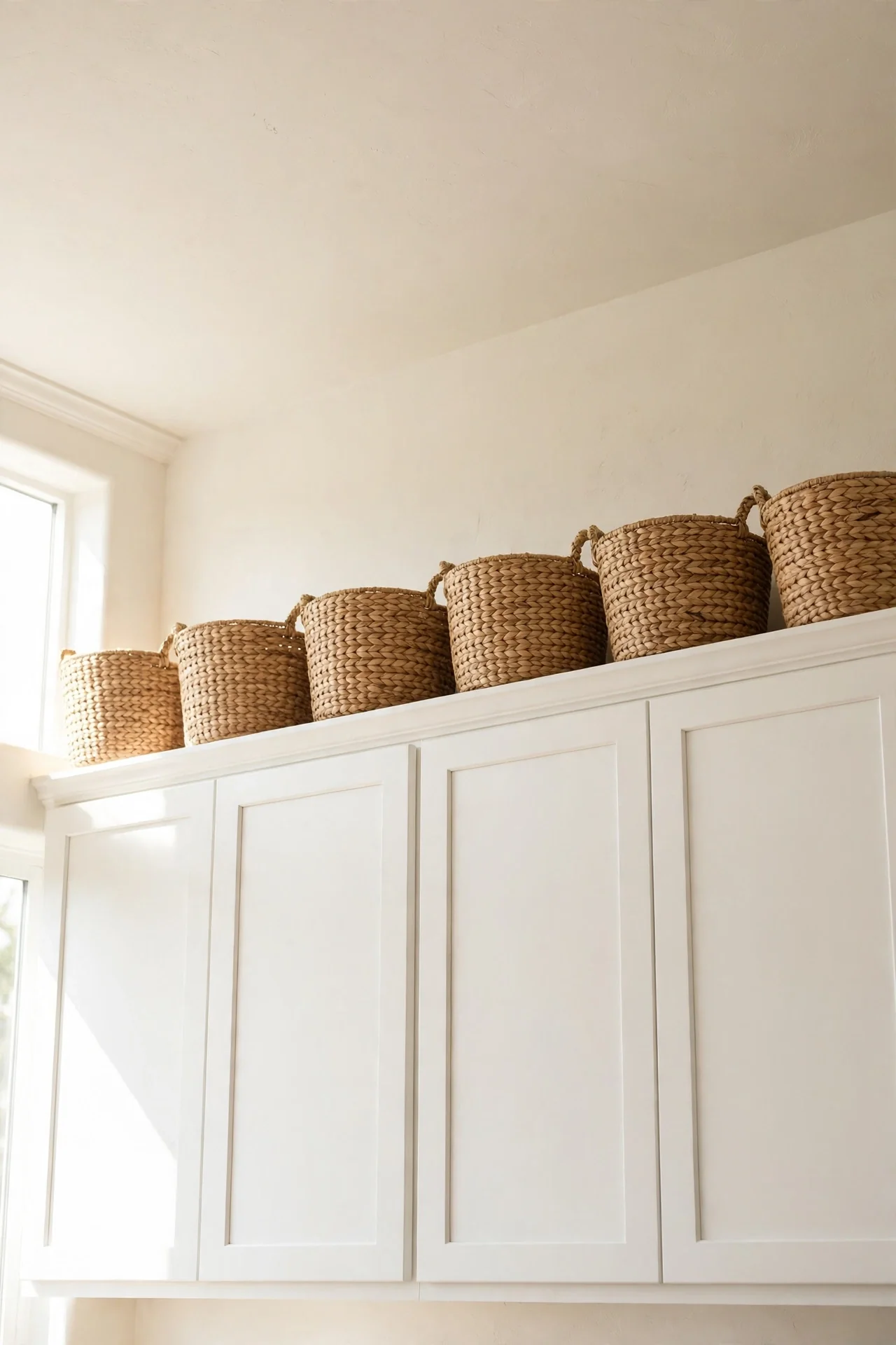 Woven Basket Row