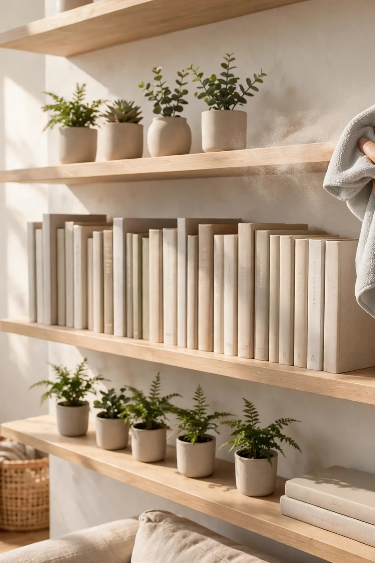 Dust Shelves Weekly