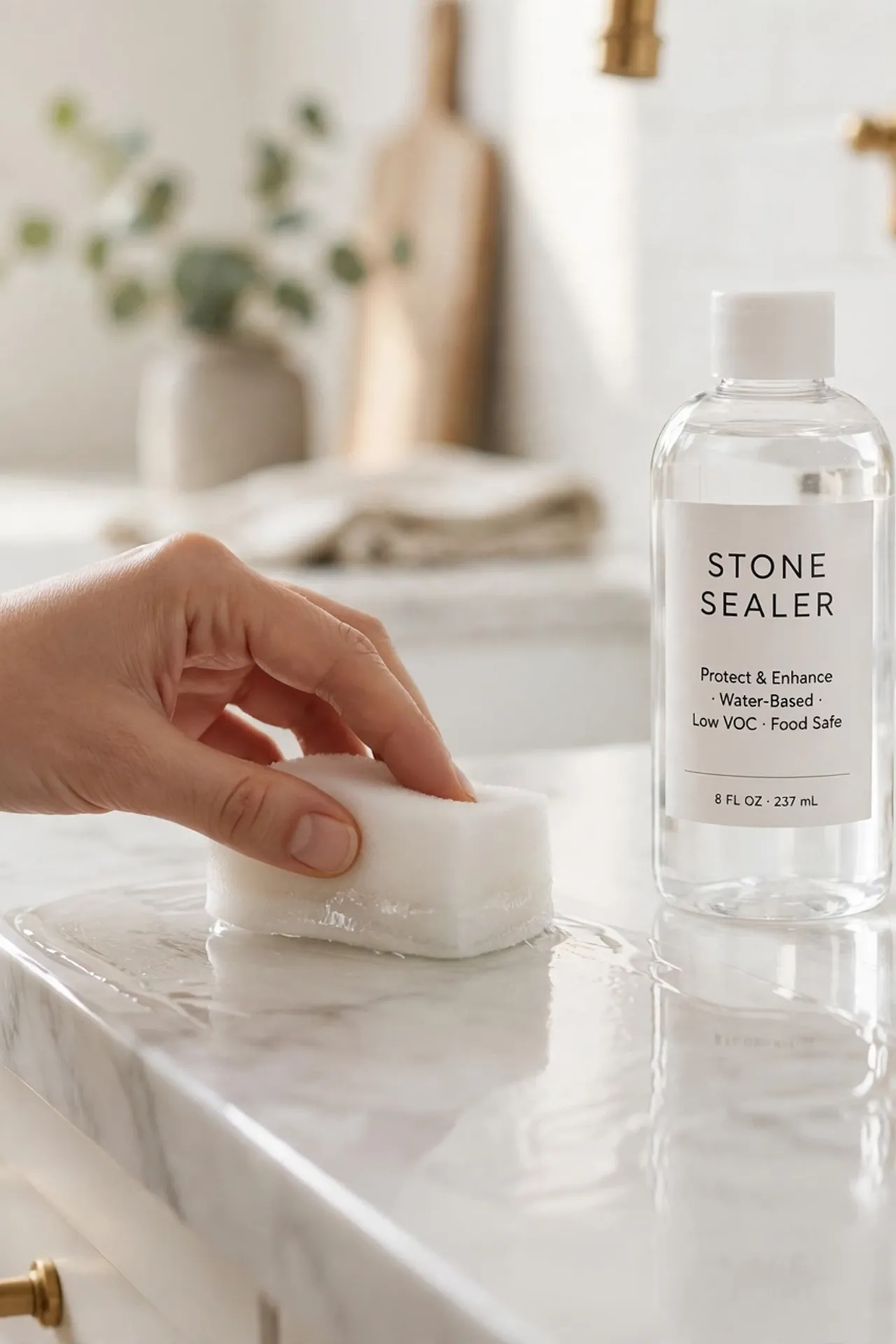 Reseal Stone Counters