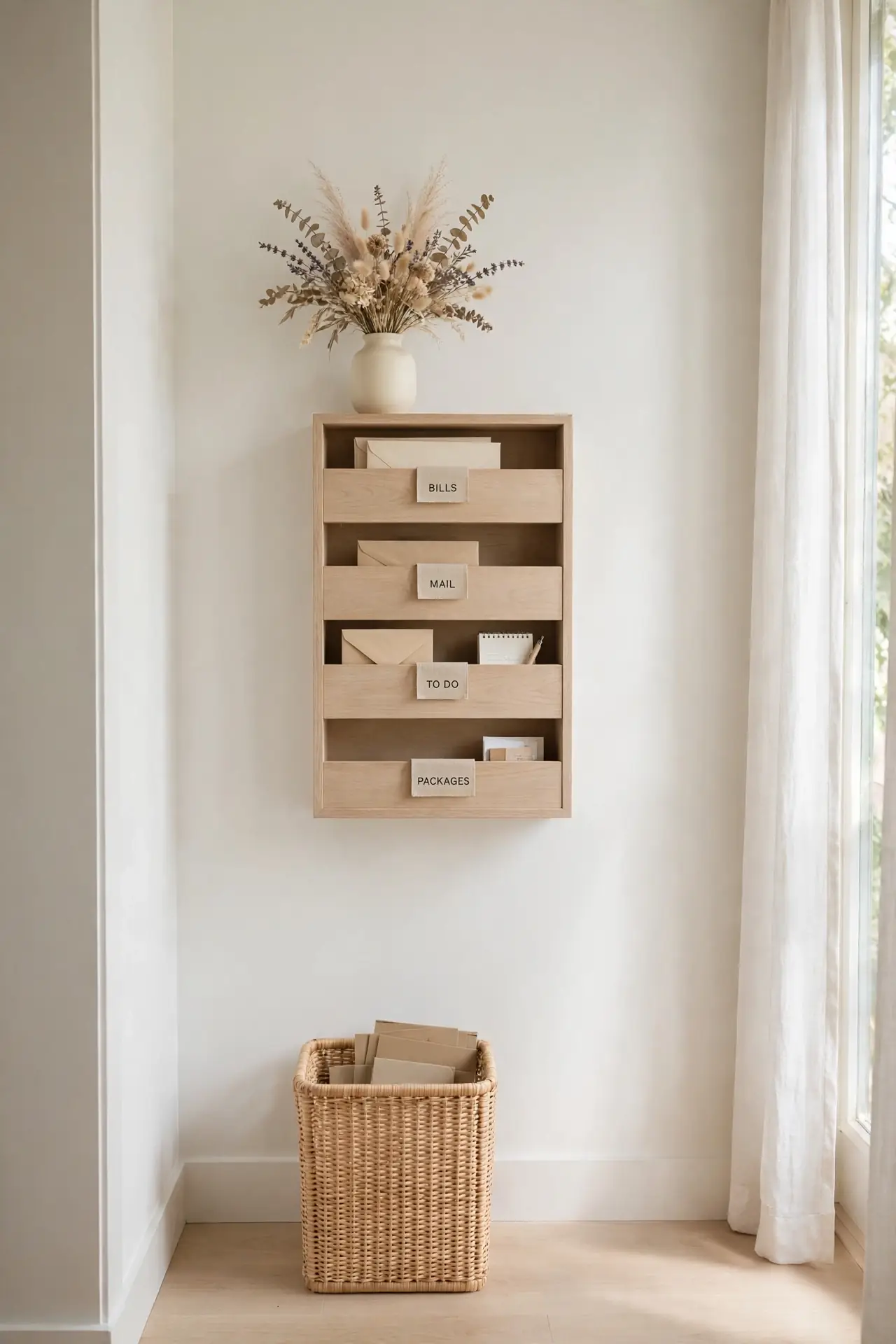 Mail Sorter Wall