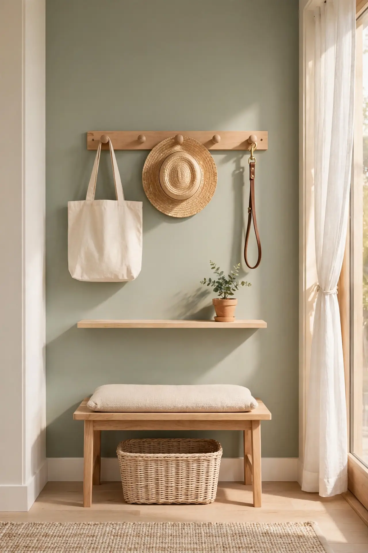 Peg Rail Organizer