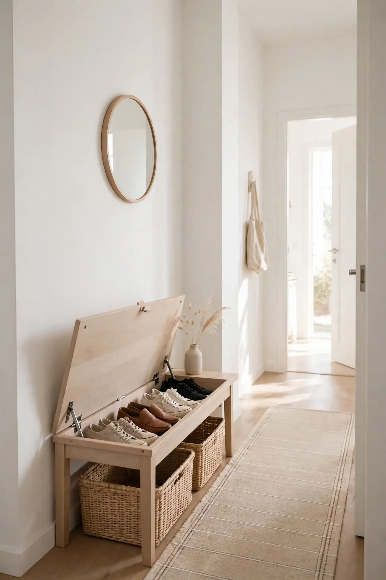 Slim Shoe Bench