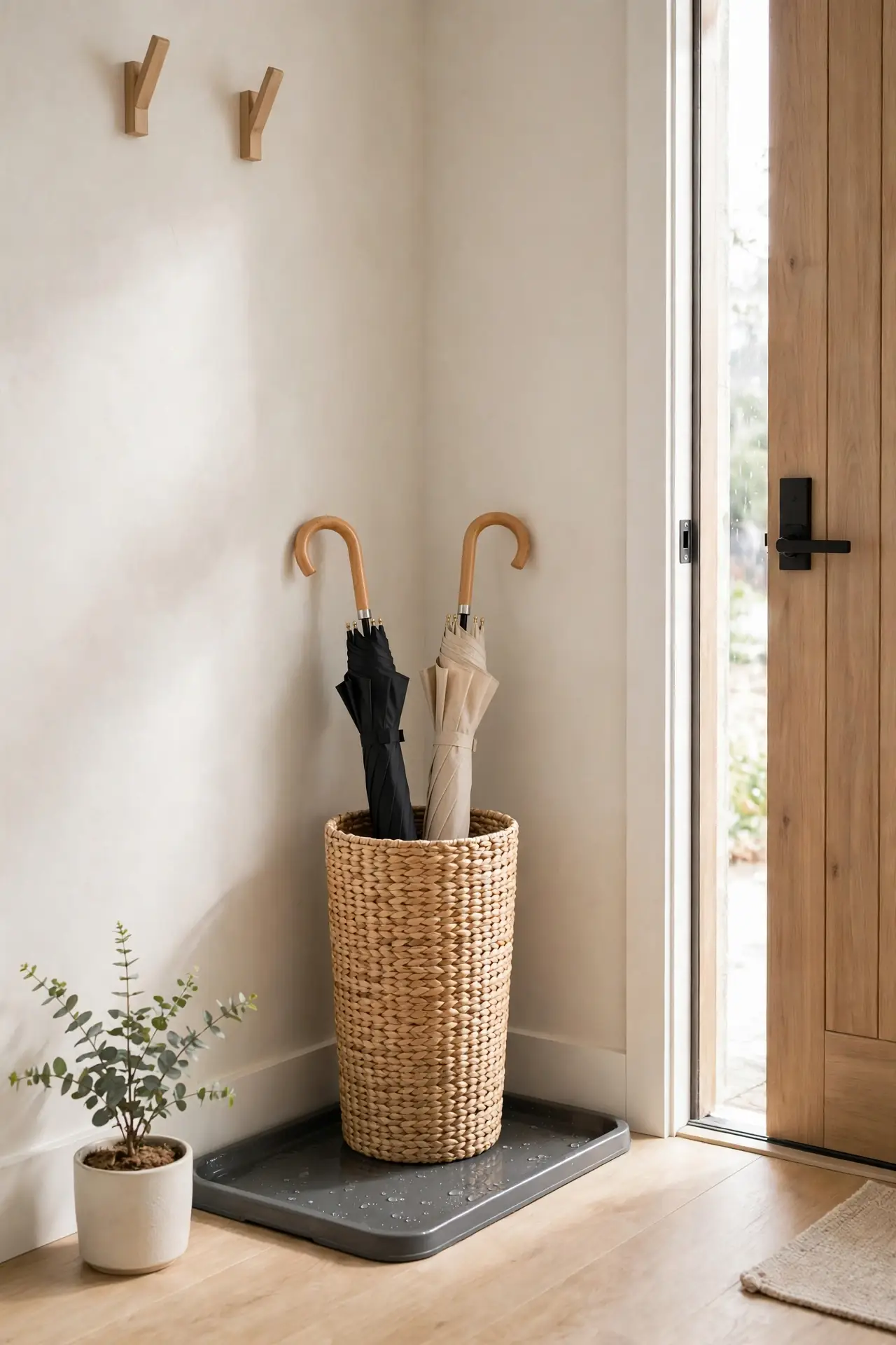 Woven Umbrella Stand
