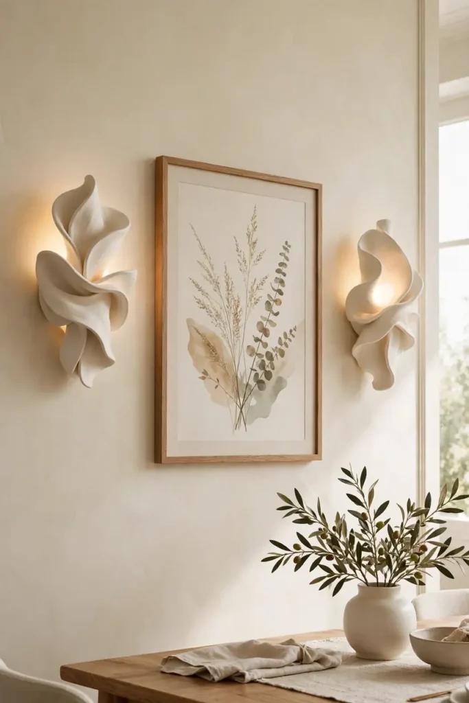 Sculptural Wall Sconces