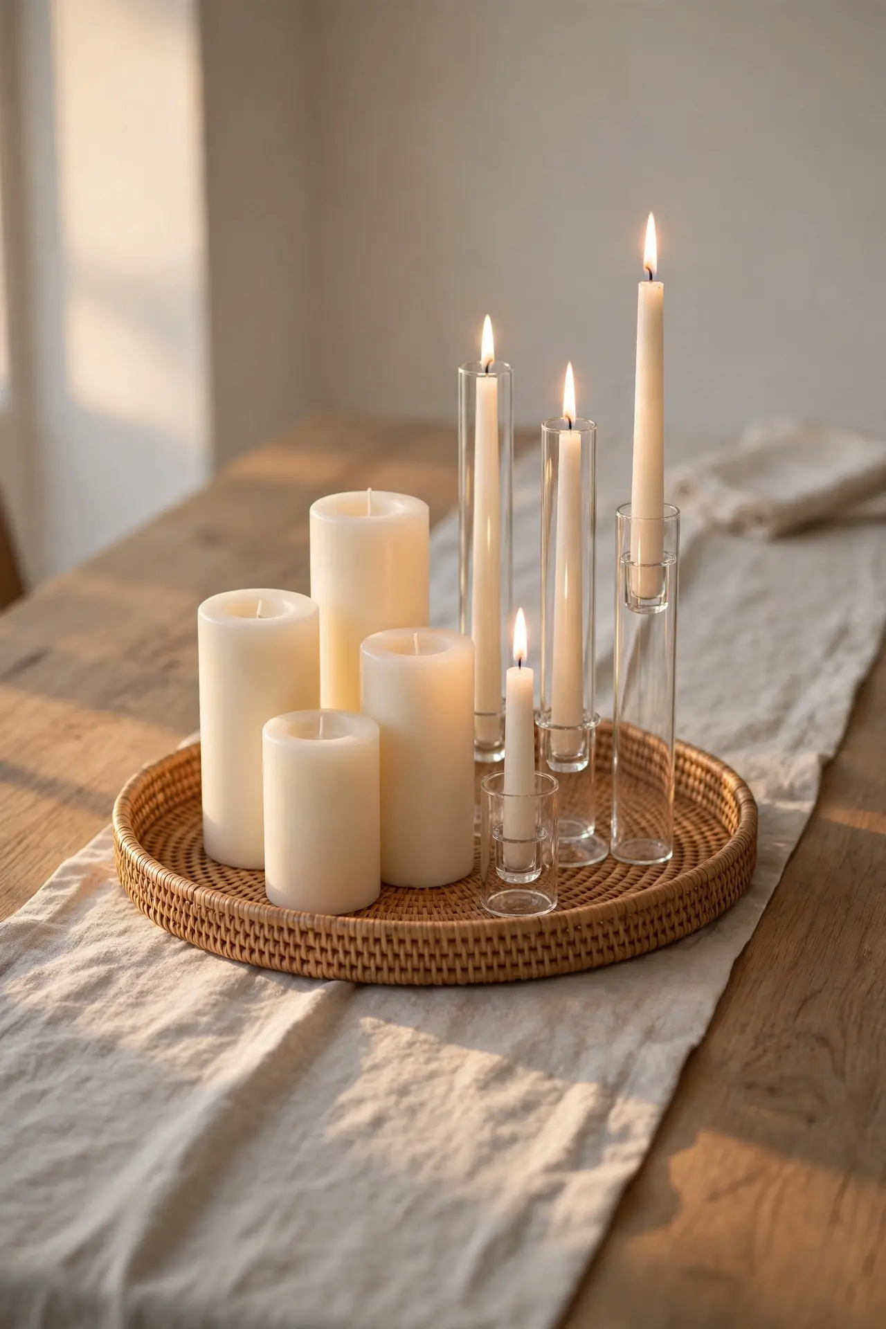 Candle Cluster Glow
