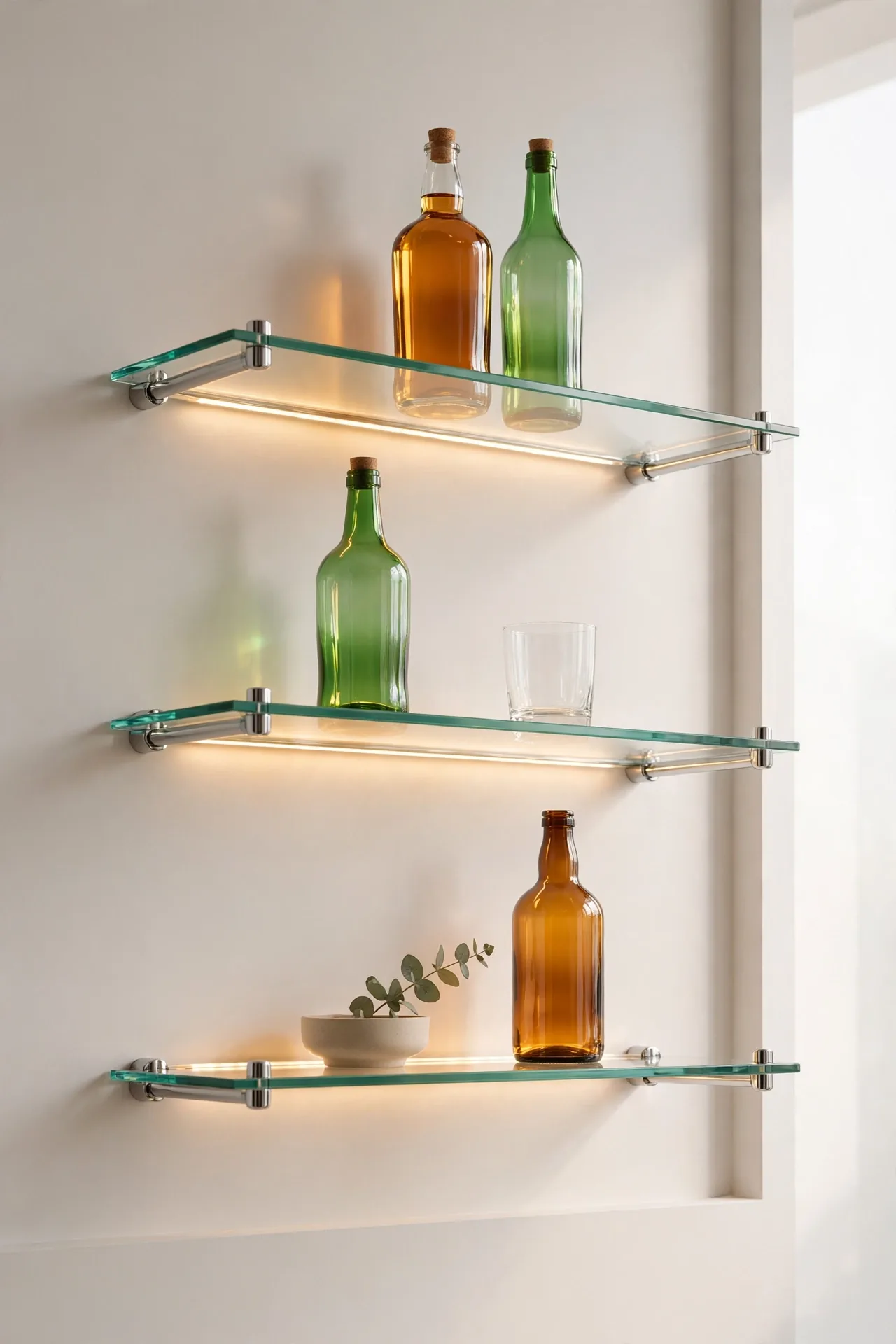 Glass Shelf Glow