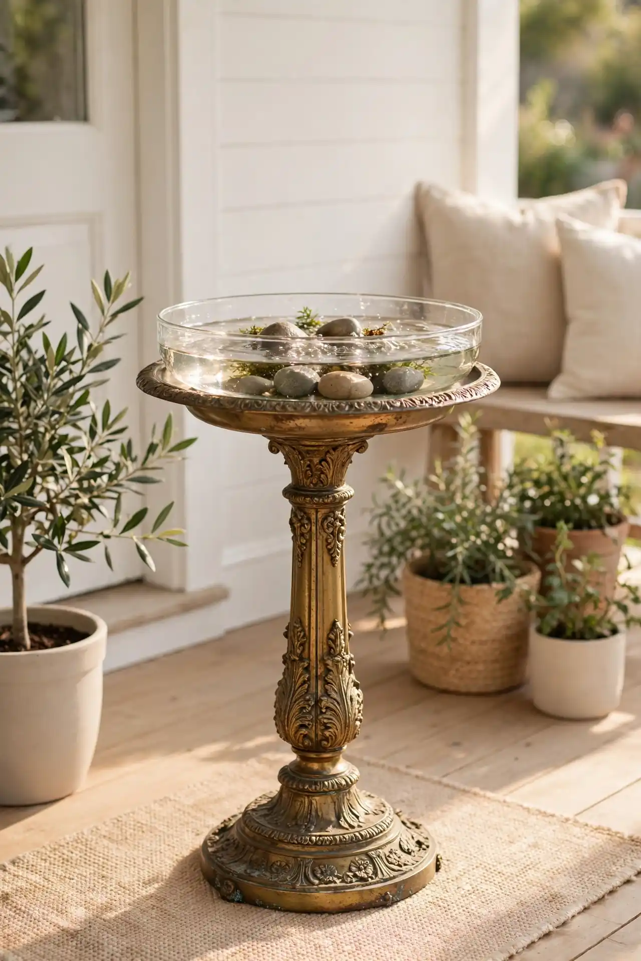 Antique Lamp Base