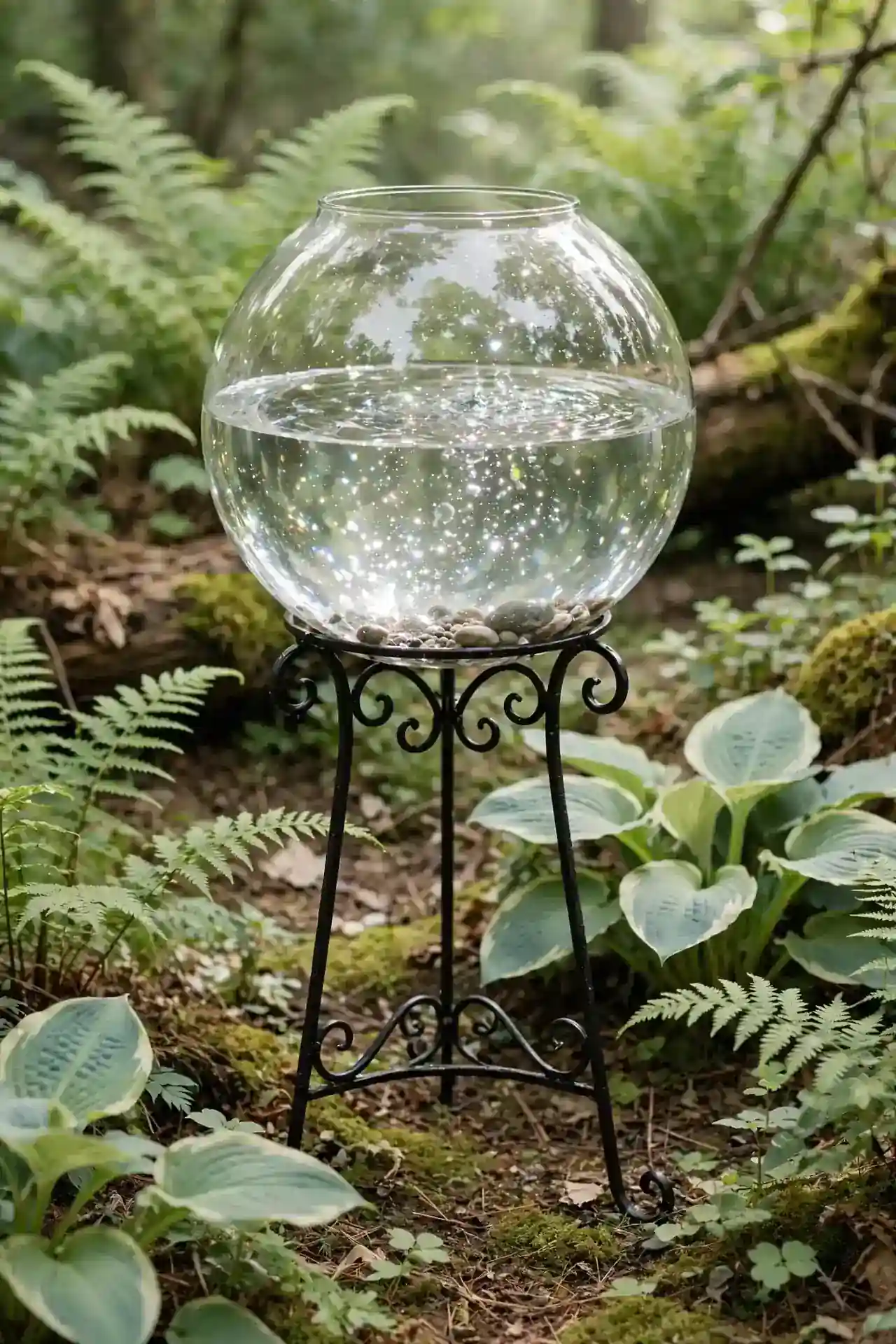 Glass Globe Fountain