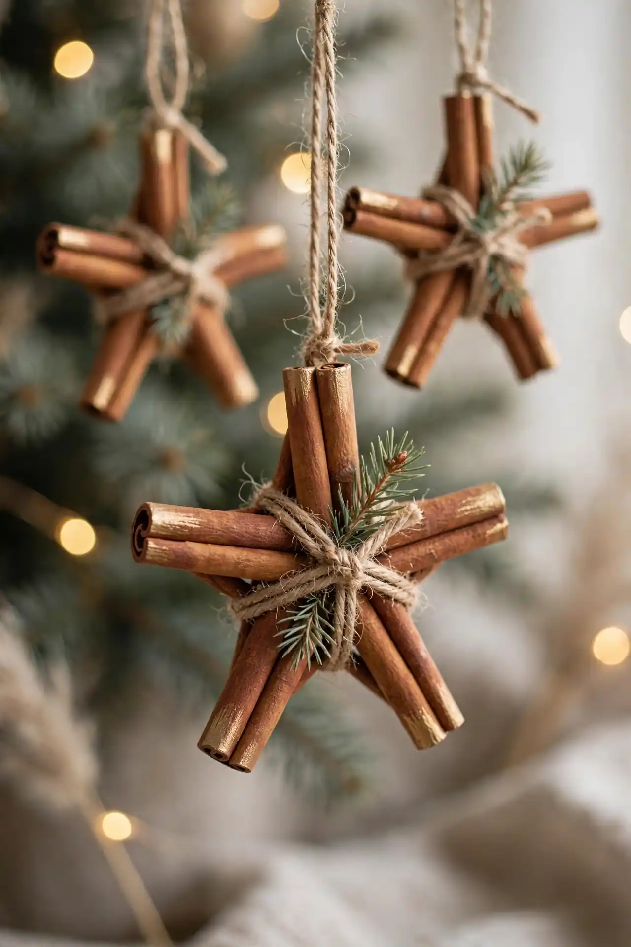 Twig Reindeer Family