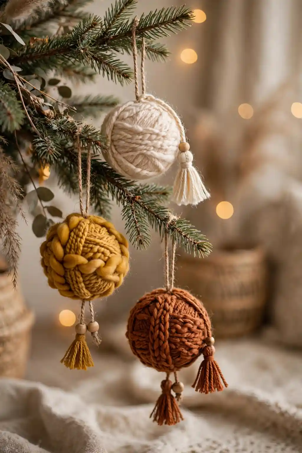 Yarn Wrapped Balls