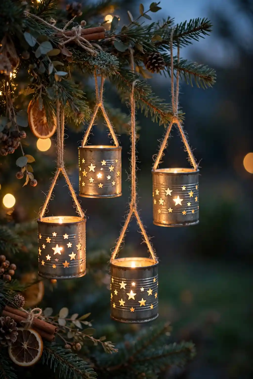 Tin Can Lanterns