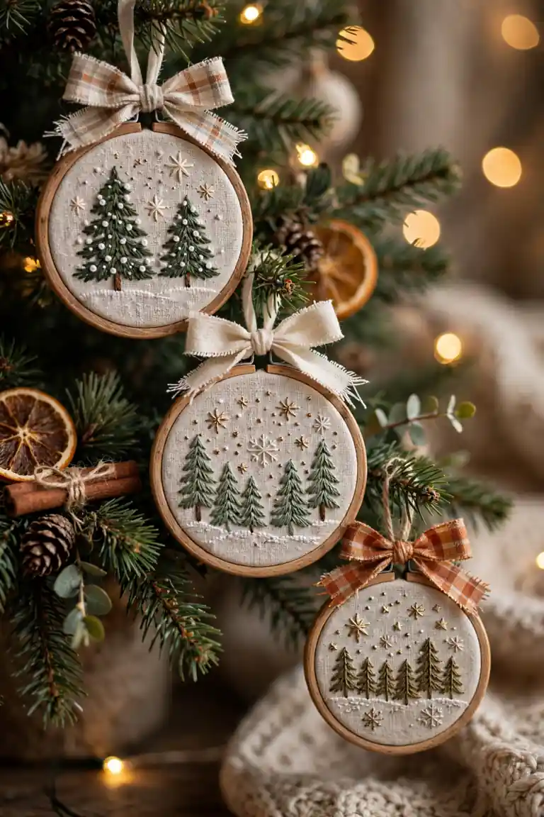 Embroidery Hoop Scenes