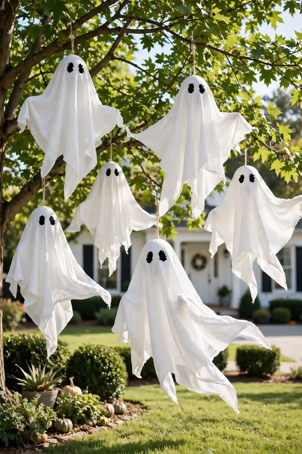 Cloth Ghost Figures