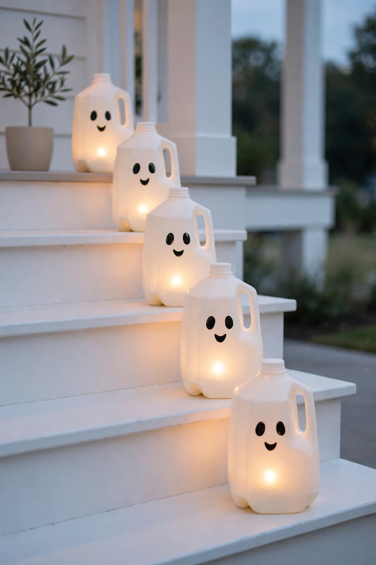 Ghostly Jug Lanterns